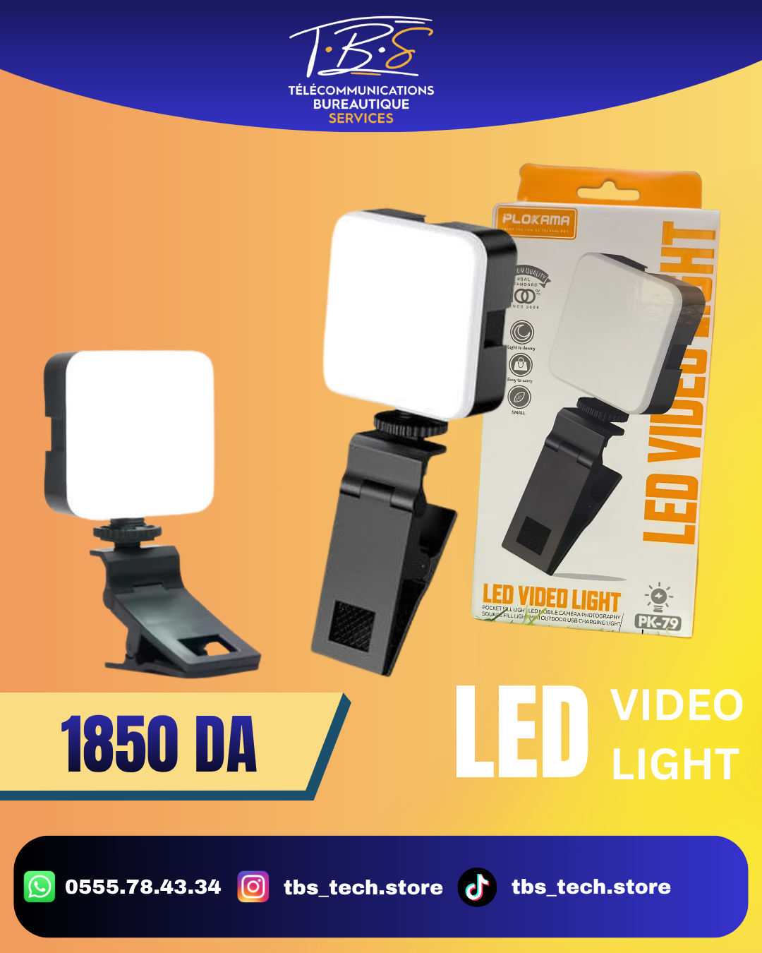 mini light for phone LED video