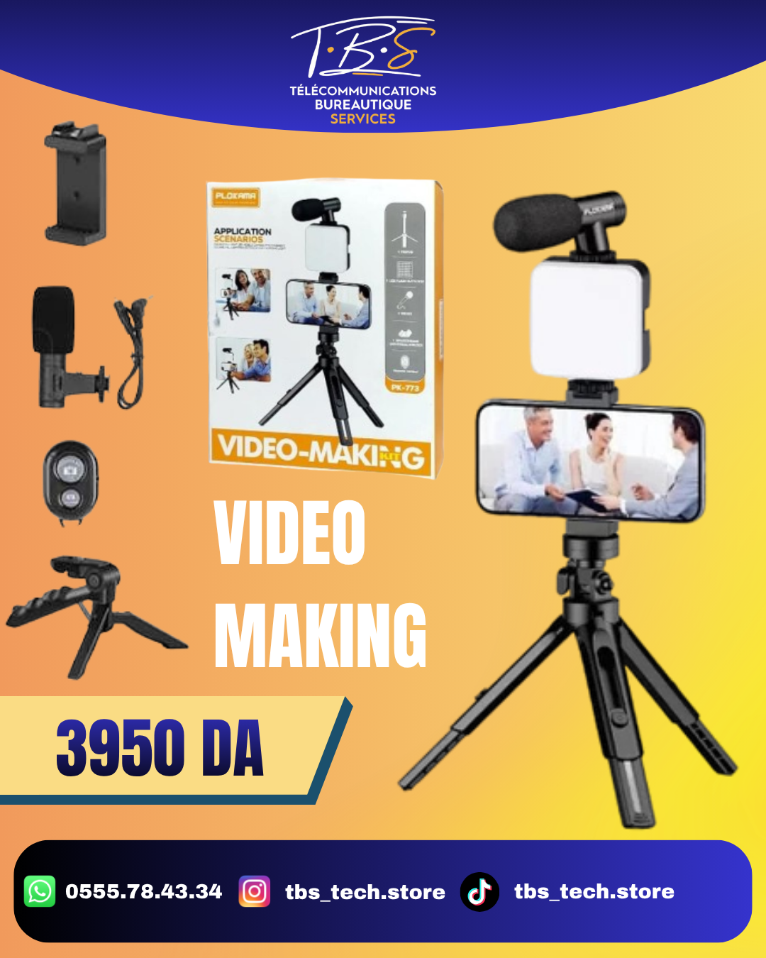 application scenarios video making pk773