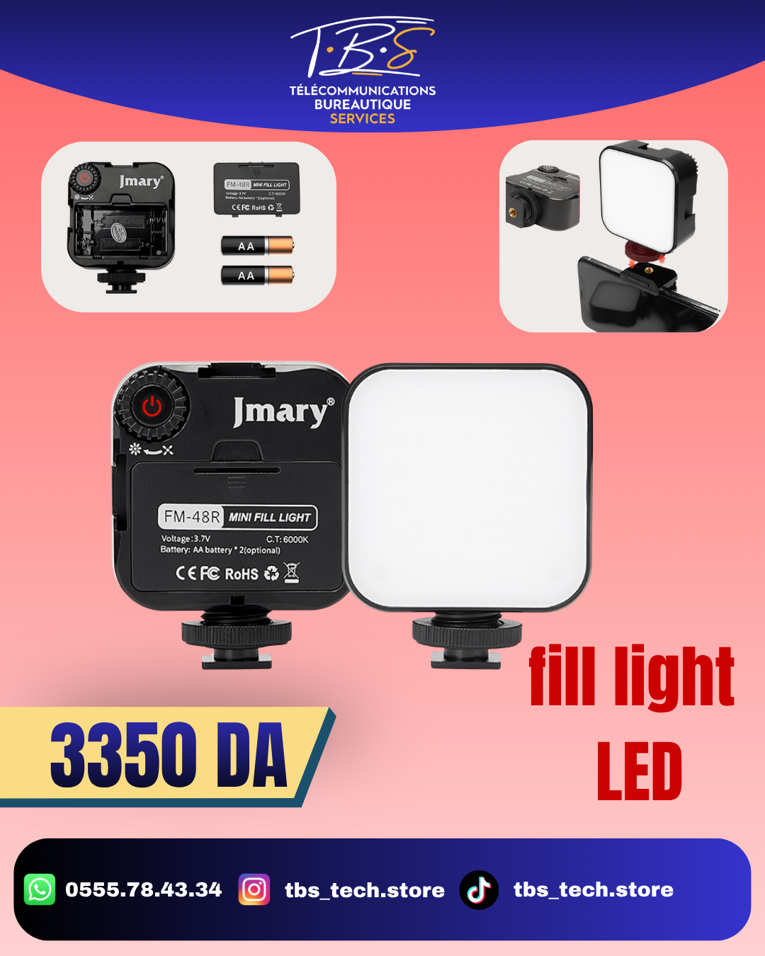 fill light LED FM 48R