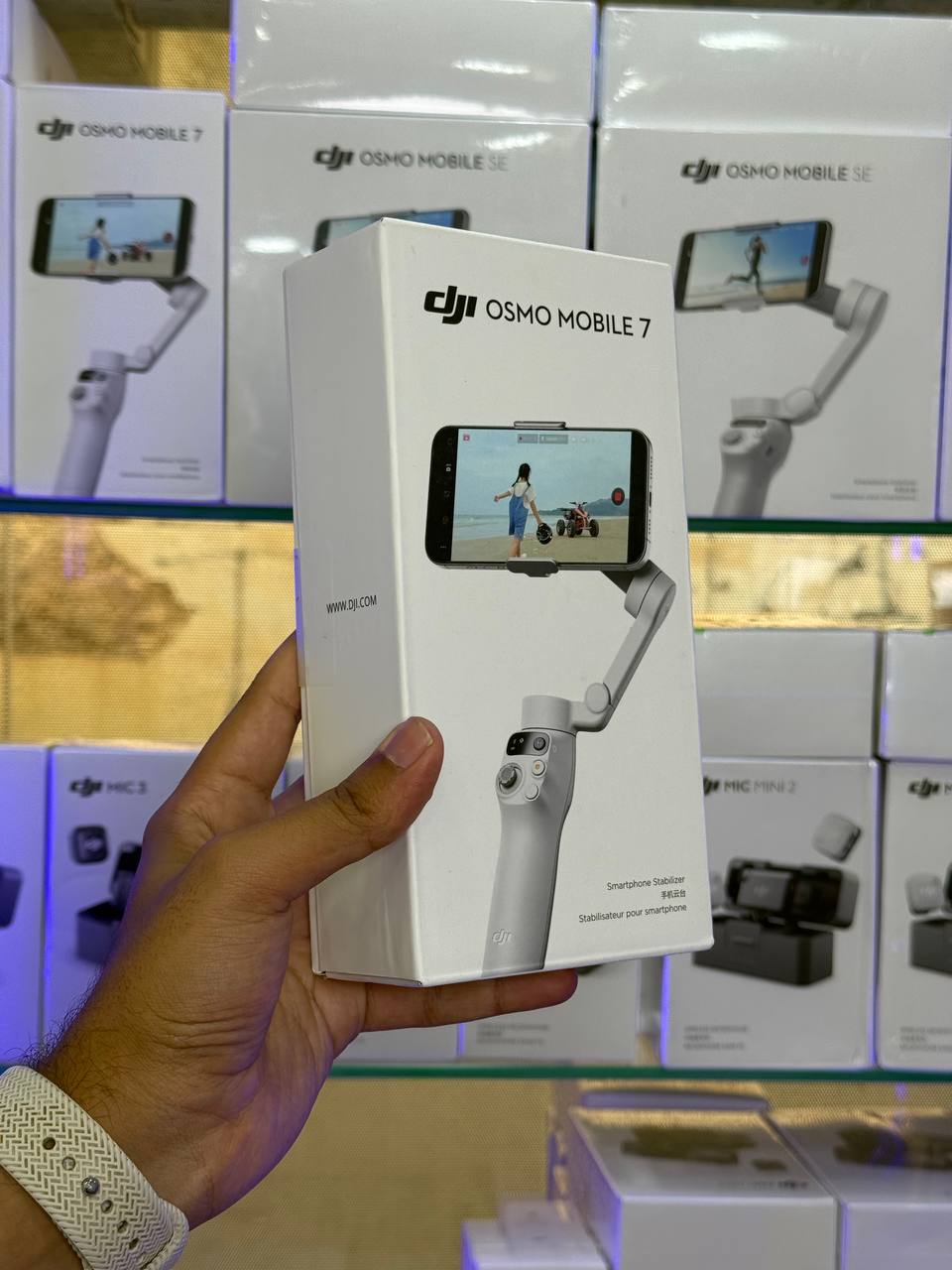 Stabilisateur DJI Osmo Mobile 7