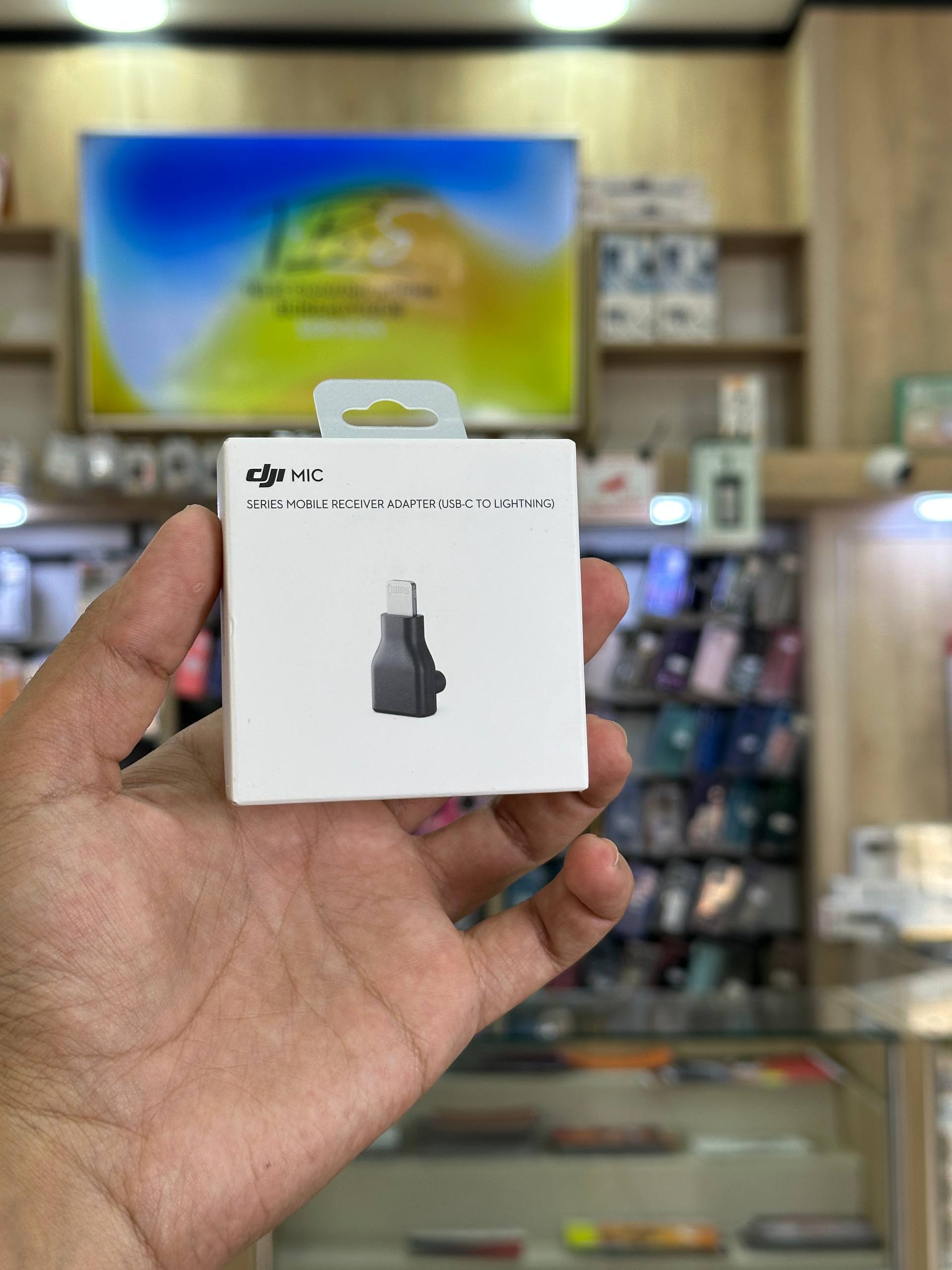 Adaptateur DJI Mic Récepteur Mobile (USB-C vers Lightning)